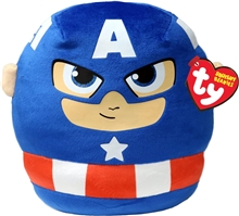 Ty - Squishy - 30 cm plyšák - Captain America