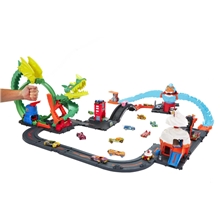 Hot Wheels City Bundle with 4 Playsets and Cars
